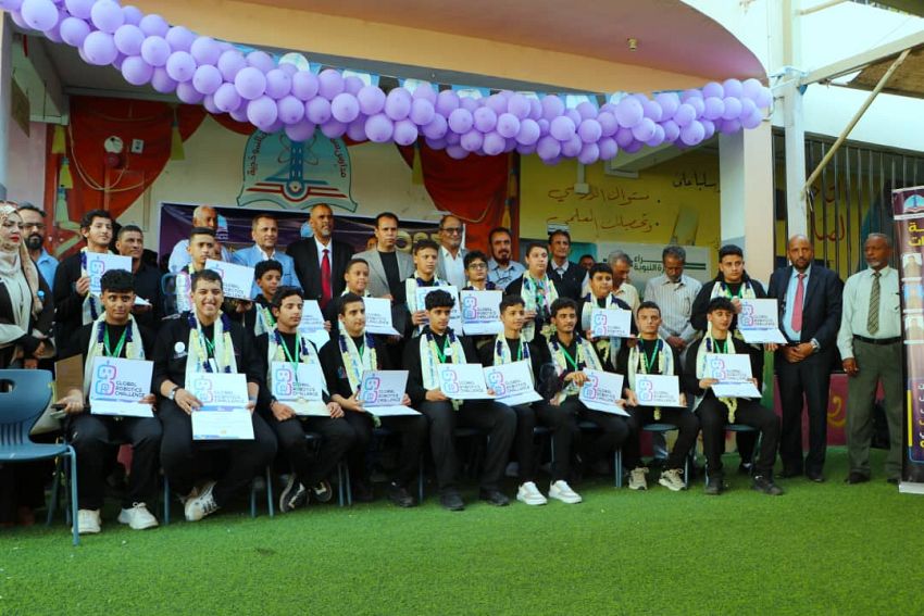 وزارة التربية والتعليم تحتفي بالطلاب الفائزين بالمركز الأول في تحديث الروبوتات العالمي