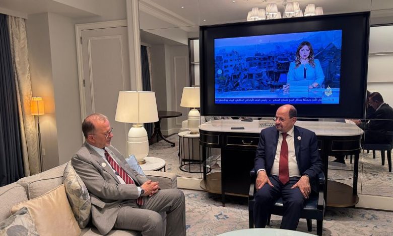 وزير الخارجية يبحث مع اليونيسف أوجه التعاون والاوضاع الإنسانية