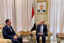 وزير الخارجية يلتقي القائم بأعمال السفير المغربي بمناسبة انتهاء فترة عمله