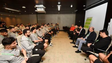 وزير الرياضة وأبوريدة