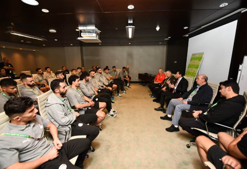 وزير الرياضة وأبوريدة