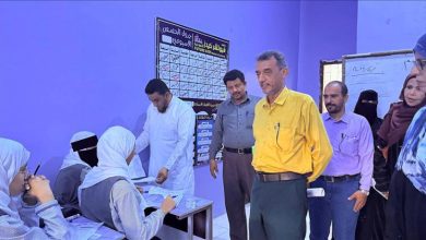 وفد من التربية يزور مدارس فيوتشر كيدز بعدن