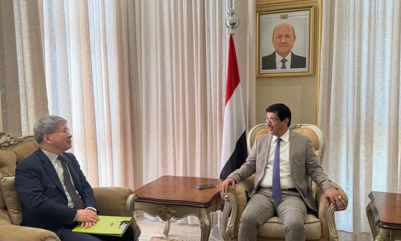 وكيل وزارة الخارجية يبحث مع السفير الكوري سبل تعزيز وتطوير التعاون الثنائي