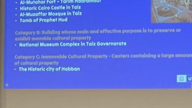 يونسكو تدرج 7 مواقع تراثية يمنية على قائمة الحماية المعززة