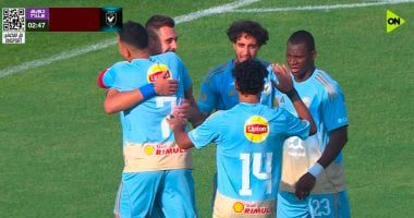 جراديشار يضيف هدفين للأهلي فى دقيقتين بشباك فاركو