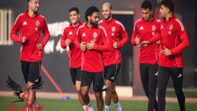مران الأهلي: أفشة يشارك بصورة تدريجية.. وشريف وعبدالقادر يواصلان التأهيل