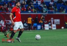 ياسر إبراهيم خارج مباراة نيجيريا بسبب الإصابة