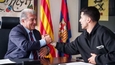 نهاية الجدل.. برشلونة يعلن تعاقده مع كانسيلو قادما من الهلال