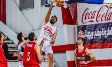 الزمالك يفوز على سبورتنج في دوري كرة السلة