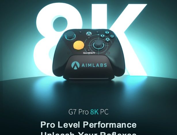 #CES2026 GameSir تكشف عن ذراع التحكم G7 Pro 8K Aimlabs Edition بمعدل استجابة 8000Hz وعصي تحكم TMR من الجيل الثاني