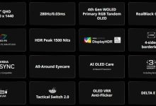 #CES2026 Gigabyte تكشف رسمياً عن شاشة MO27Q28GR بلوحة Tandem OLED ومعدل تحديث 280Hz مع طلاء RealBlack Glossy