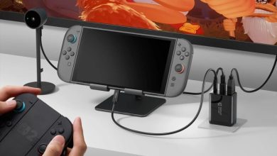 #CES2026 محول OmniCentro Charger Dock المدمج بقدرة 65W يسعى لاستبدال قاعدة وشاحن Nintendo Switch 2
