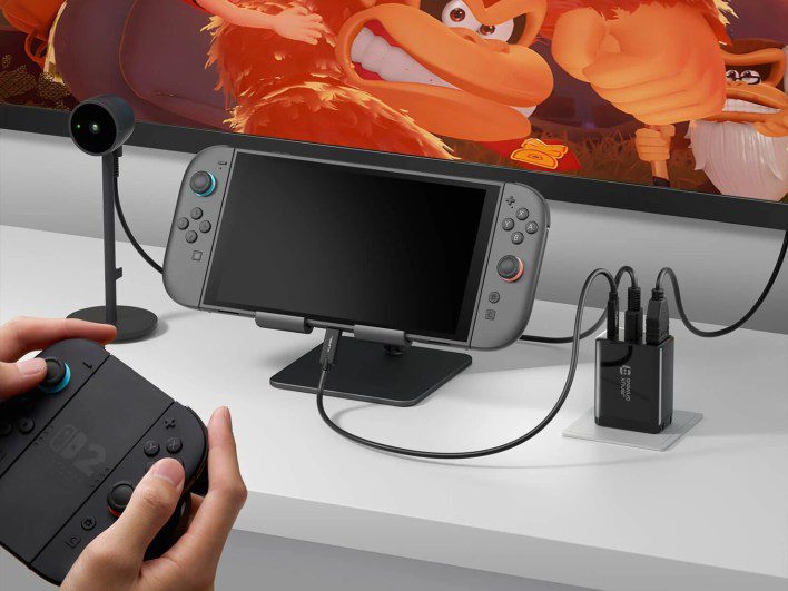 #CES2026 محول OmniCentro Charger Dock المدمج بقدرة 65W يسعى لاستبدال قاعدة وشاحن Nintendo Switch 2