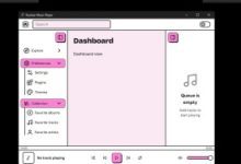 Nuclear Music Player يتيح البحث وتشغيل الموسيقى من أفضل المصادر المجانية