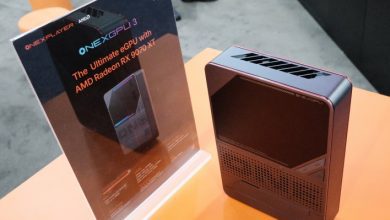 OneXPlayer تكشف عن وحدة الرسوميات الخارجية OneXGPU 3 بمعالج مكتبي قوي من فئة AMD RDNA 4 #CES2026