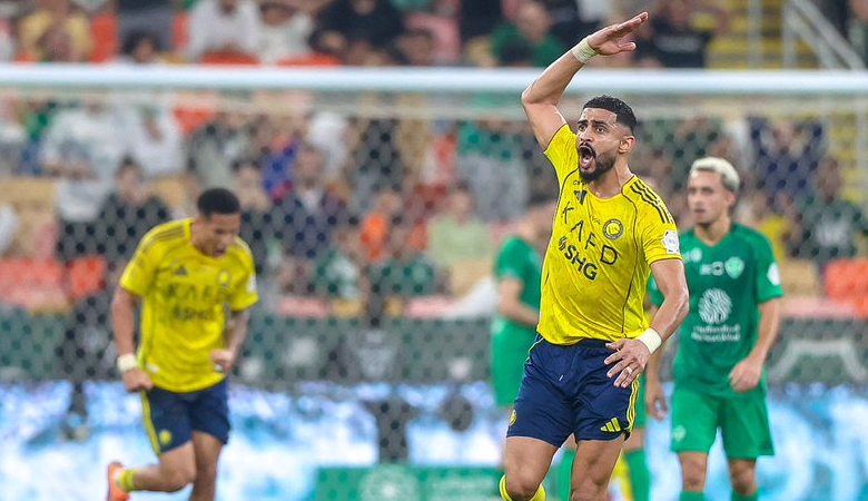 النصر يدرك التعادل امام الاهلي