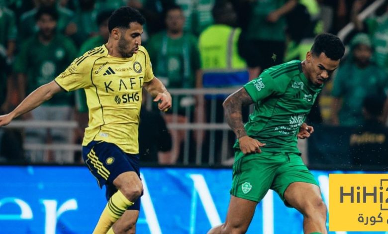 احصائيات مباراة الاهلي والنصر في الدوري السعودي