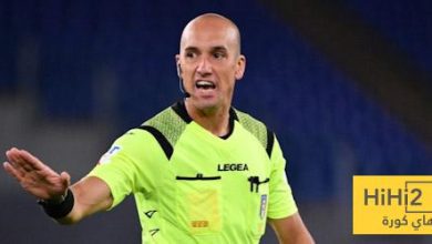 أرقام خاصة بحكم مباراة روما وأتالانتا