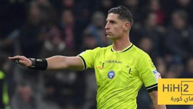 أرقام خاصة بحكم مباراة يوفنتوس وليتشي