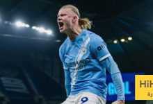 أرقام هالاند أمام برايتون