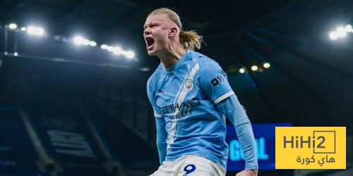 أرقام هالاند أمام برايتون