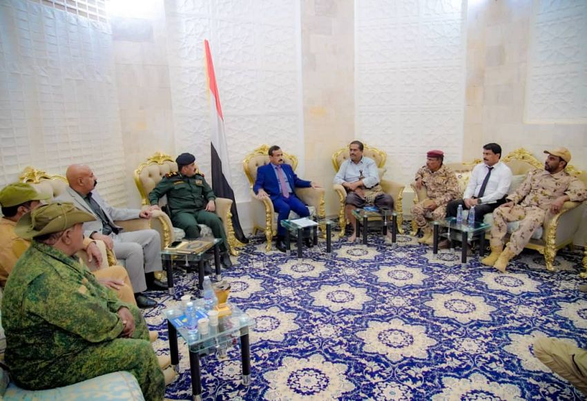 أمنية شبوة تناقش الاوضاع الامنية والعسكرية بالمحافظة