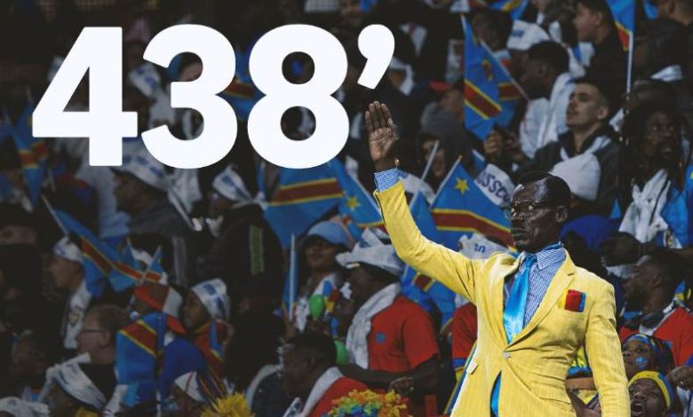 ميشيل كوكا مبولادينجا المشجع الكونغولي الشهير