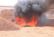 إتلاف كميات من المواد المخدرة والممنوعات في منفذ الوديعة