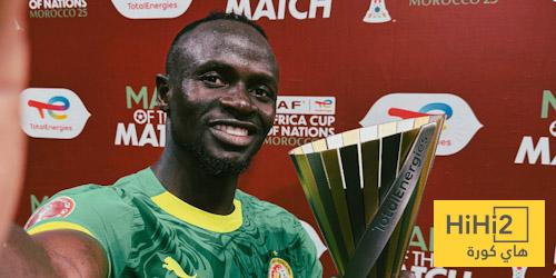 إحصائيات ماني أمام مصر