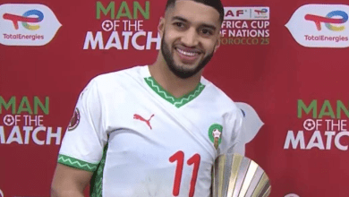 إسماعيل صيباري يتوج بجائزة رجل مباراة المغرب والكاميرون – كل الكورة