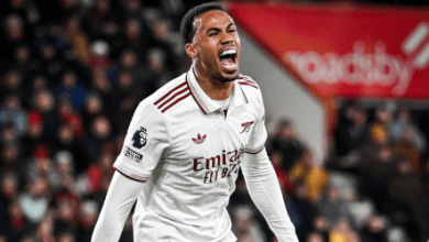 التعادل يحسم الشوط الاول من مباراة ارسنال و بورنموث