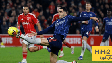 ترتيب الدوري الانجليزي بعد تعادل ارسنال امام نوتينغهام