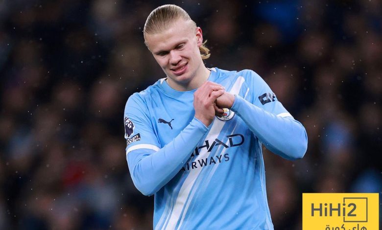 صورة – هالاند يفضح رسالة مانشستر سيتي السرية