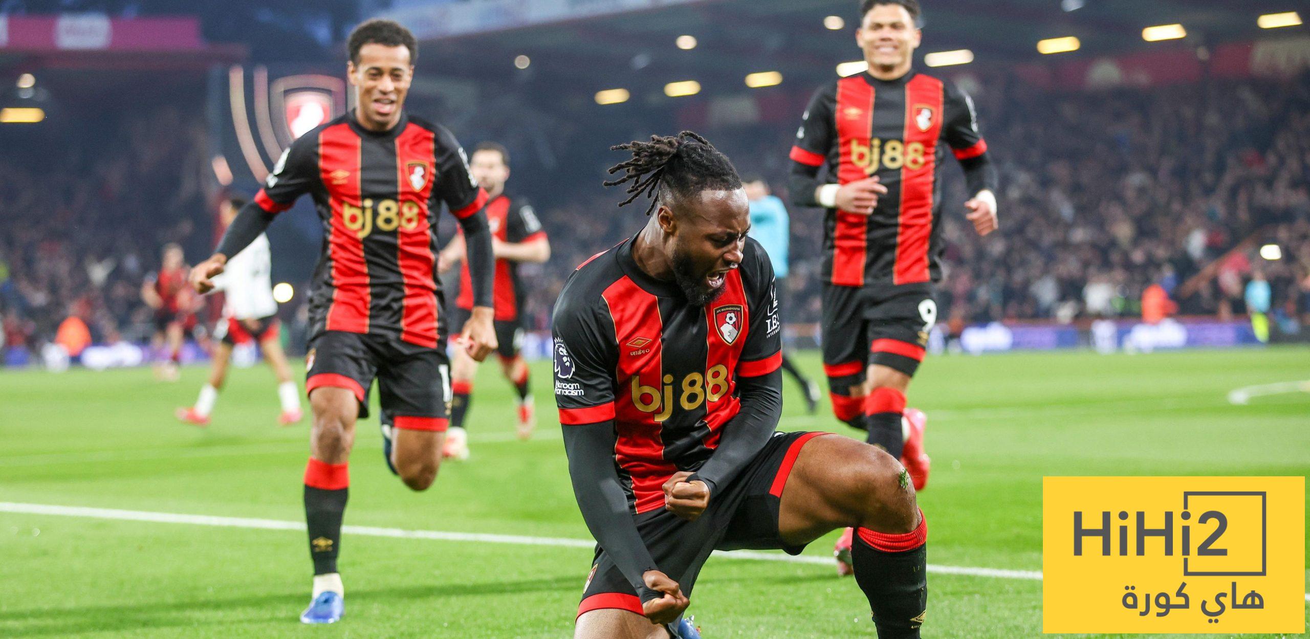 هدافي بورنموث في البريميرليغ قبل مواجهة أرسنال