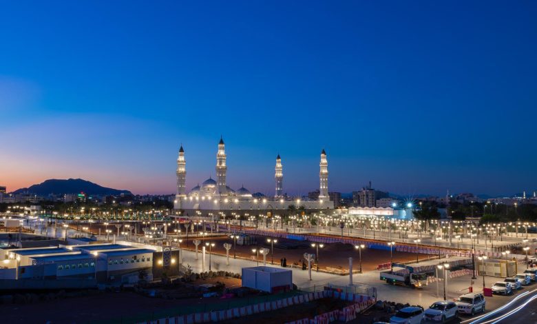 26 مليون زائر.. مسجد قباء يرتدي حلة التطوير بـ 150 مظلة وتوسعة للساحات