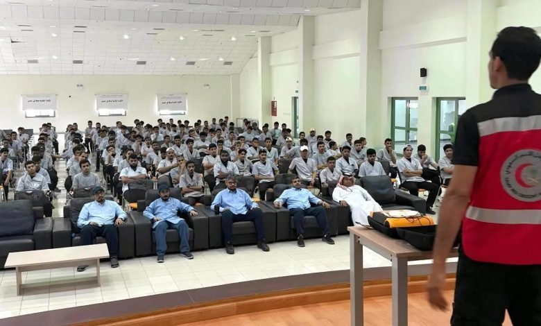 الهلال الأحمر في عسير يؤهل 240 ألف متدرب في الإسعافات الأولية خلال 2025