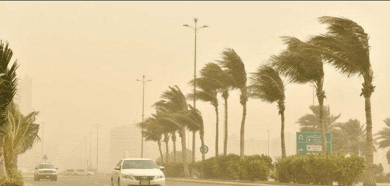 رياح نشطة على تبوك - صحيفة الوئام
