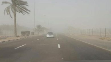 عوالق ترابية ورياح نشطة على نجران والمنطقة الشرقية