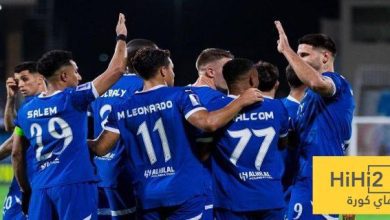 تشكيلة الهلال ضد ضمك في دوري روشن السعودي