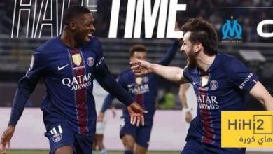 تقييم لاعبو باريس سان جيرمان في الشوط الاول ضد مارسيليا