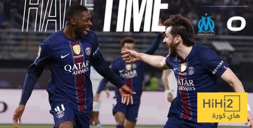 تقييم لاعبو باريس سان جيرمان في الشوط الاول ضد مارسيليا