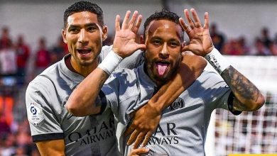 نيمار يشجع المغرب من اجل اشرف حكيمي