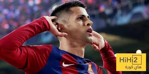 آخر تطورات صفقة تعاقد برشلونة مع كانسيلو