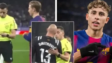 تسريب تسجيل صوتي من ميكروفون الحكم في مباراة برشلونة وإسبانيول