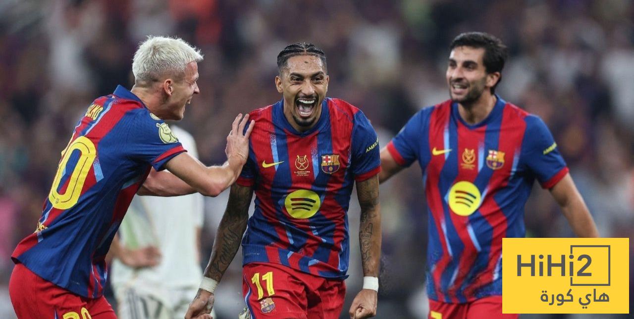 صورة: رافينيا يعادل انتصارات كريستيانو في الكلاسيكو بـ 18 مباراة أقل