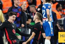 فوز وحيد لـ اسبانيول على ملعبه الجديد أمام برشلونة