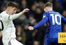 فولهام يسجل الهدف الاول ضد تشيلسي