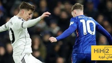 فولهام يسجل الهدف الاول ضد تشيلسي