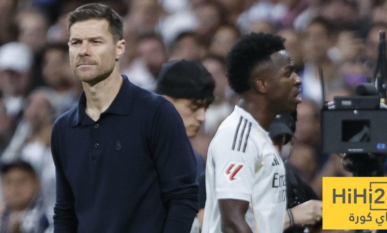 تشابي ألونسو أخطأ في تصرفه مع فينيسيوس