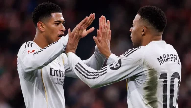 سجل ريال مدريد في مبارياته بالليغا على ملعب البيرنابيو